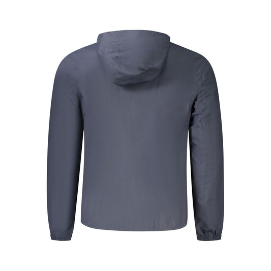 K-WAY Blue Polyester Men's Jacket