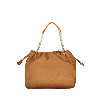 Valentino Brown Polyethylene Handbag