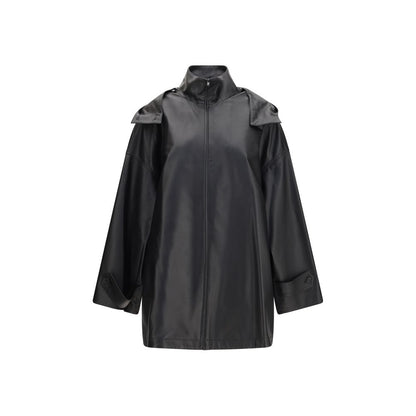The Row Black Lamb Ovis Aries Aries Coat