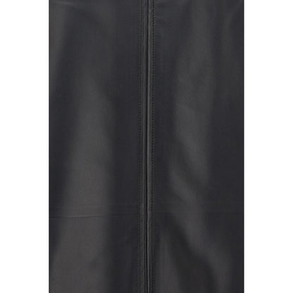 The Row Black Lamb Ovis Aries Aries Coat