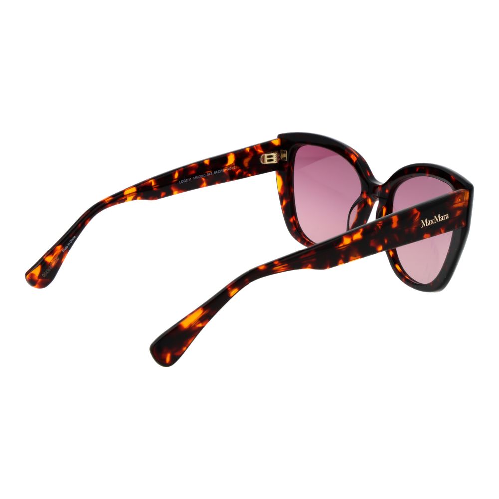 Max Mara Brown Acetate Sunglasses