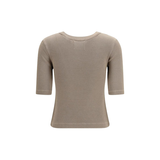Citizens of Humanity Beige Cotton T-Shirt
