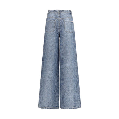 Self-Portrait Blue Cotton Jeans Denim