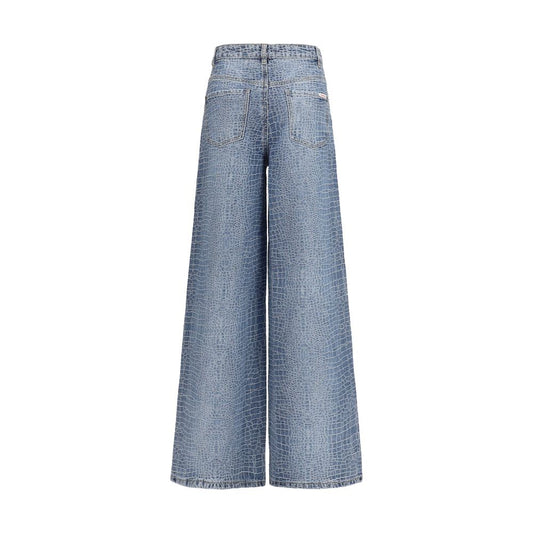 Self-Portrait Blue Cotton Jeans Denim