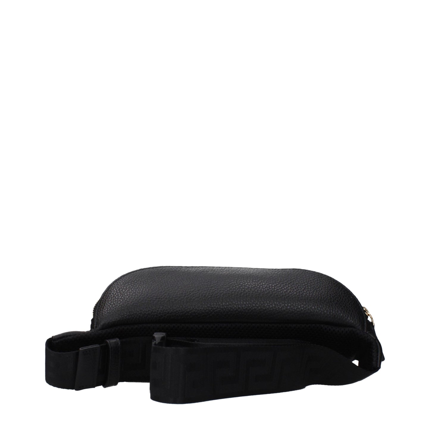 Versace Black Leather Backpack