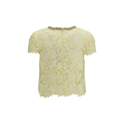 Self-Portrait Bicolor Polyester Blouse
