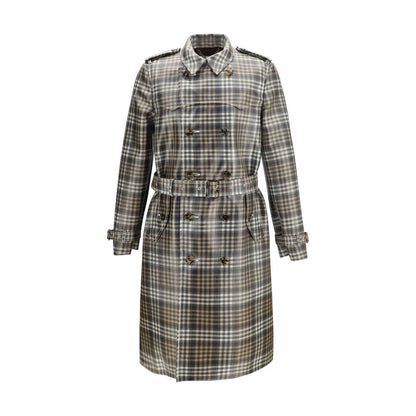 Burberry Brown Polyester Trench Coat