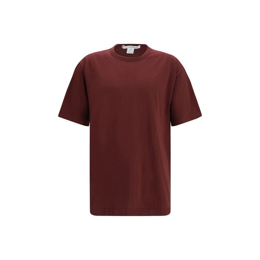 Comme Des Garçons Bordeaux Cotton T-Shirt