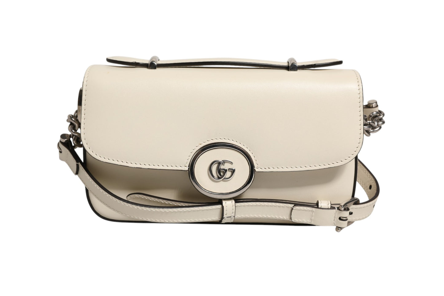 Gucci Petite GG Flap Shoulder Bag