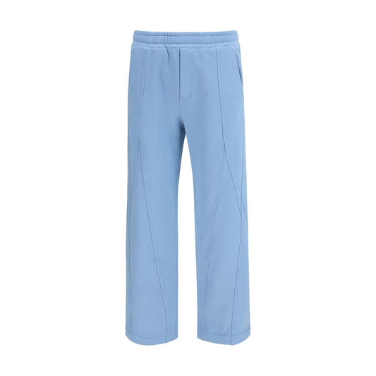 Dolce & Gabbana Blue Cotton Casual Pants