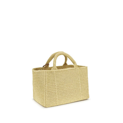 Prada Beige Viscose Shoulder Bag
