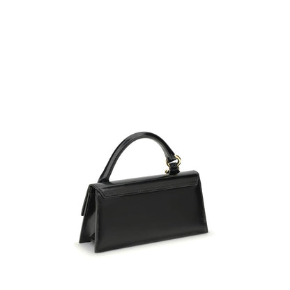 Jacquemus Black Calf Leather Bos Taurus Handbag