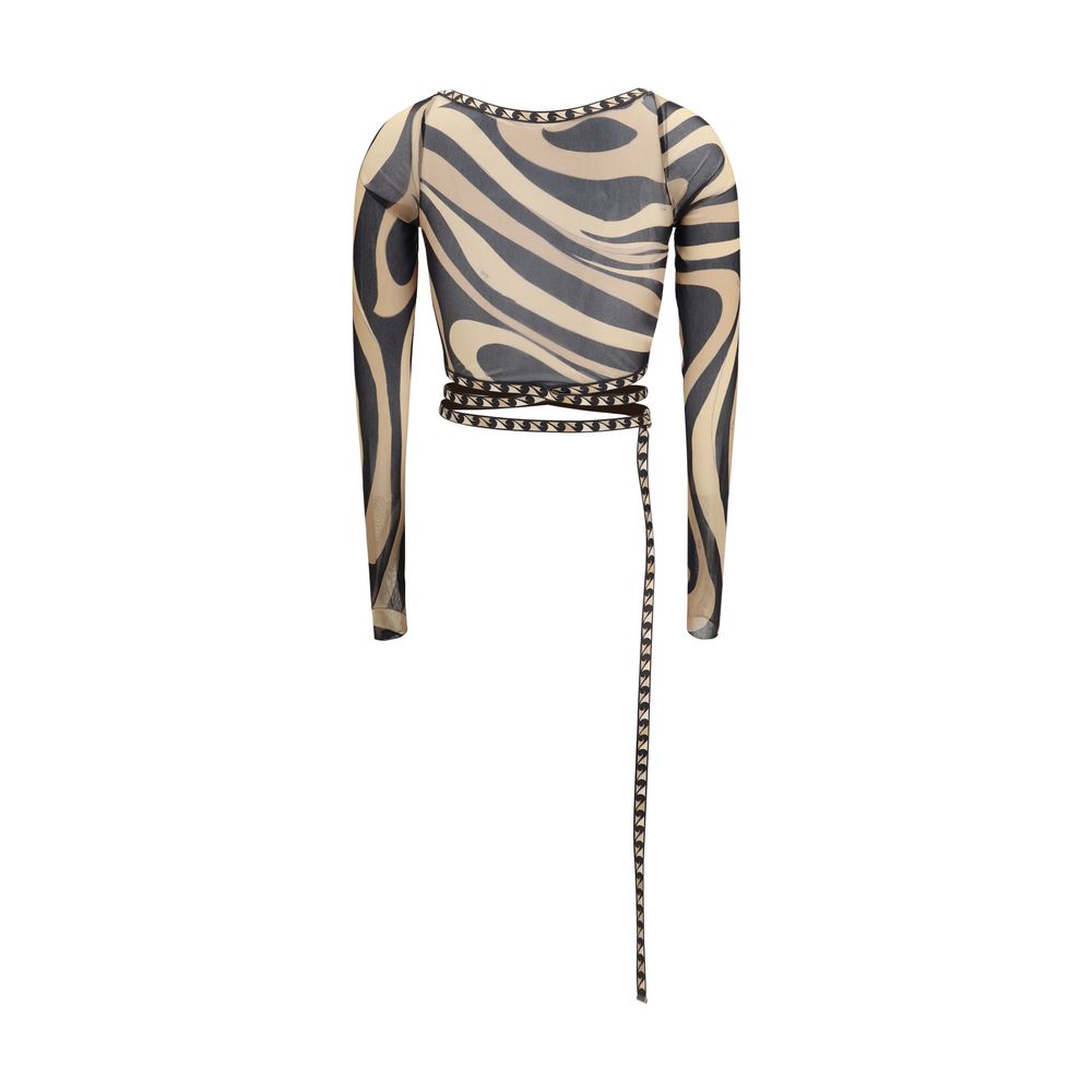 Emilio Pucci Beige Polyamide Shirt
