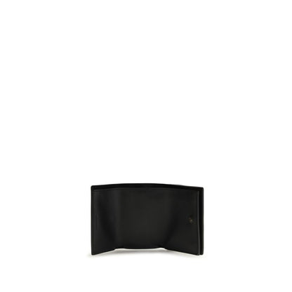 Balenciaga Black Lamb Ovis Aries Aries Wallet