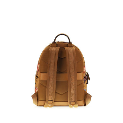 MCM Beige Lamb Ovis Aries Aries Backpack