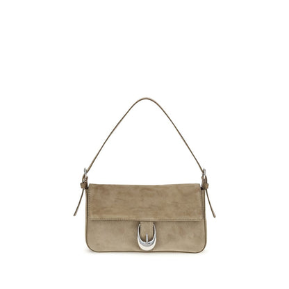 Staud Beige Calf Leather Bos Taurus Shoulder Bag