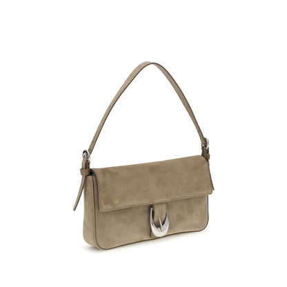 Staud Beige Calf Leather Bos Taurus Shoulder Bag