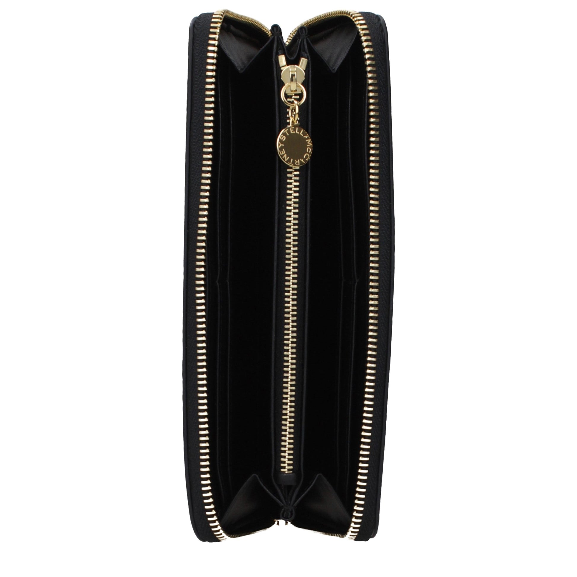 Stella McCartney Black Leather Wallet
