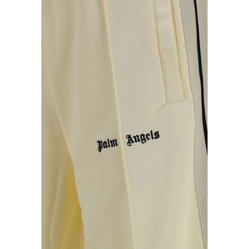 Palm Angels Beige Polyester Bermuda Shorts