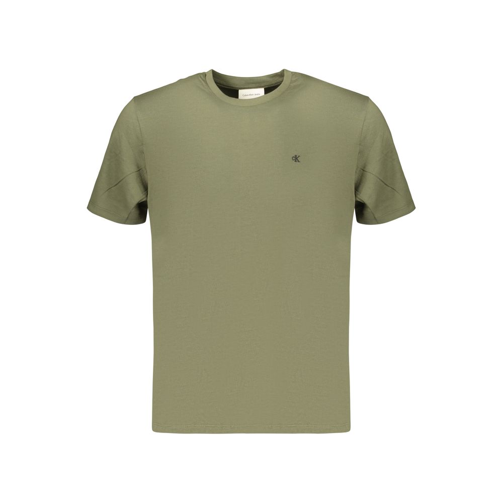 Calvin Klein Green Cotton T-Shirt