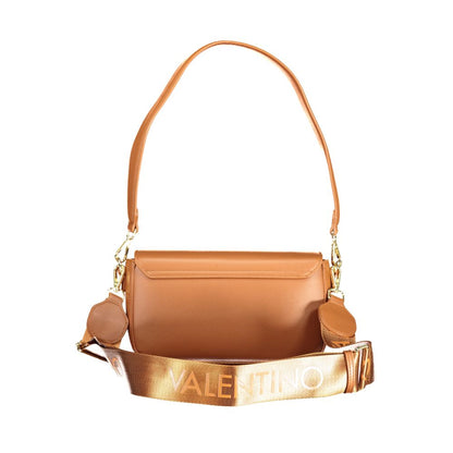 Valentino Brown Polyethylene Handbag