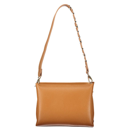 Valentino Brown Polyethylene Handbag