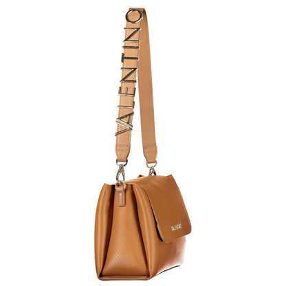 Valentino Brown Polyethylene Handbag