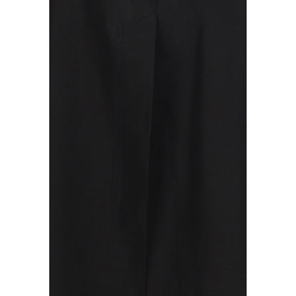 Max Mara Black Viscose Sleveless Jacket