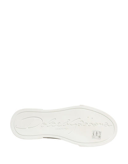 Dolce & Gabbana Multicolor Patchwork Low Top Sneakers Shoes