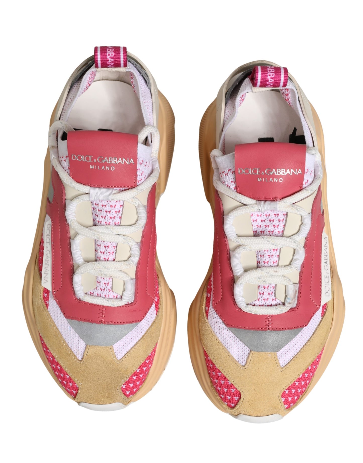 Dolce & Gabbana Multicolor Daymaster Low Top Sneakers Shoes