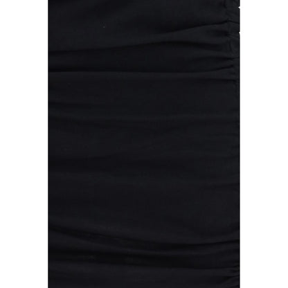 PINKO Black Cotton Casual Dress