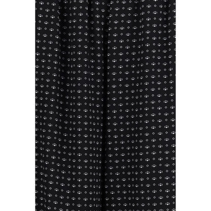 Ermanno Scervino Black Silk Casual Pants