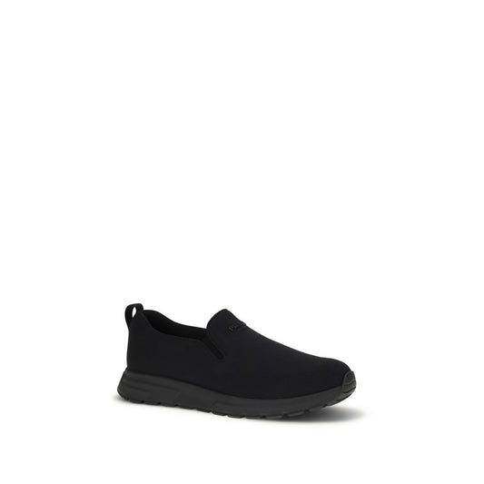 Prada Black Fabric Sneakers