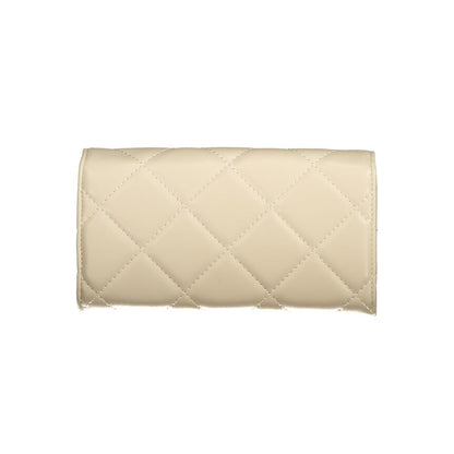 Valentino Beige Polyurethane Women's Wallet