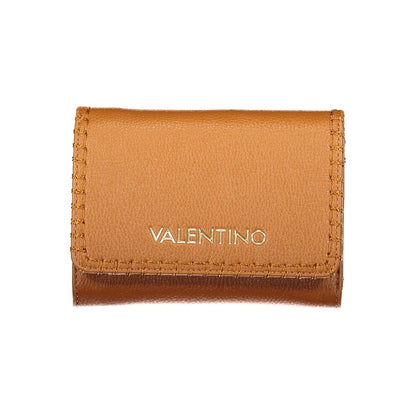 Valentino Brown Polyethylene Wallet