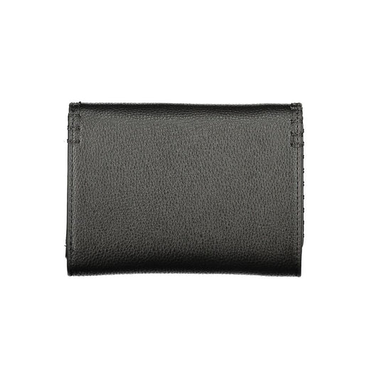 Valentino Black Polyethylene Wallet