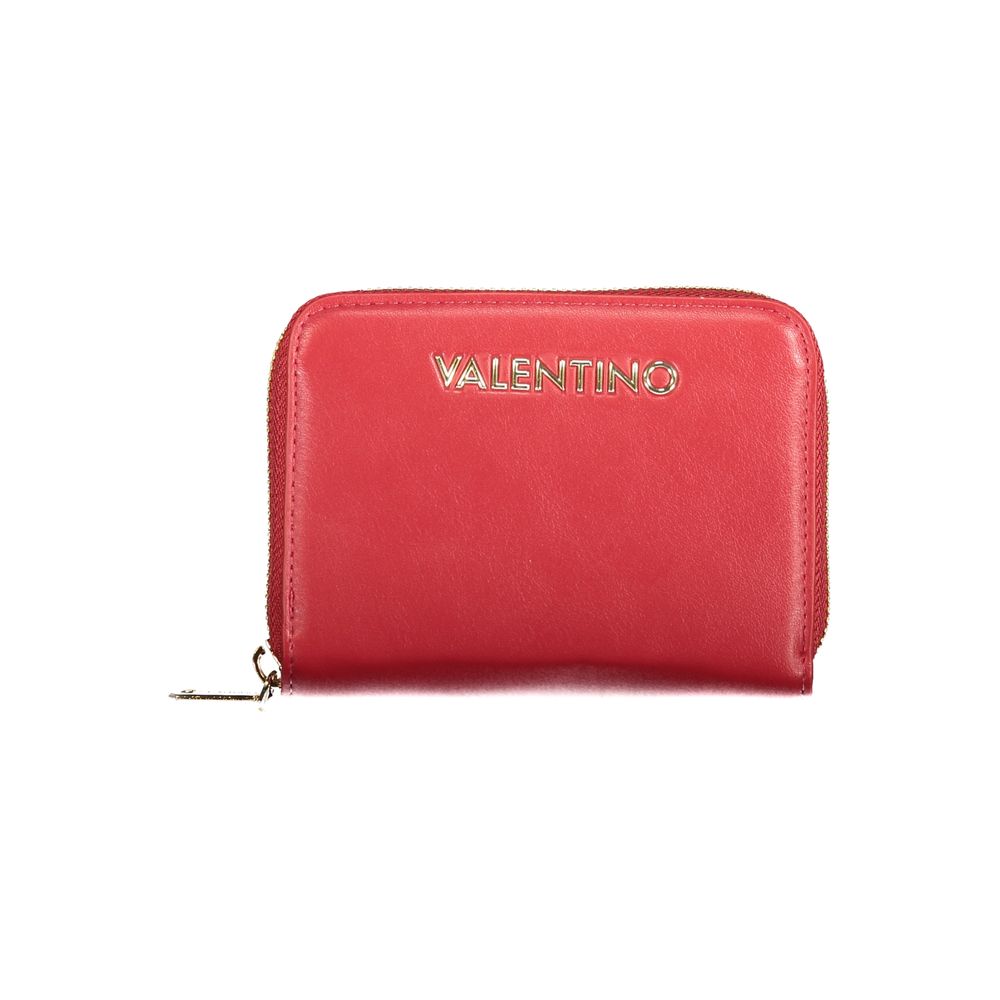Mario Valentino Red Polyurethane Women's Wallet
