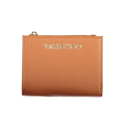 Valentino Brown Polyurethane Women's Wallet