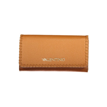 Valentino Brown Polyethylene Wallet