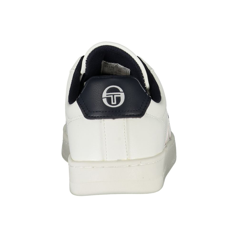 Sergio Tacchini White Polyurethane Men's Sneaker