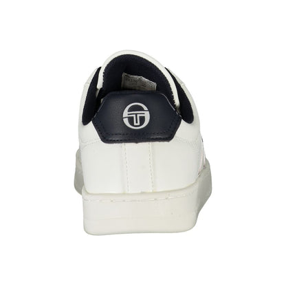 Sergio Tacchini White Polyurethane Men's Sneaker