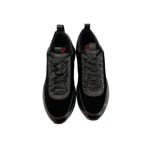 Borbonese Black Fabric Women Sneaker