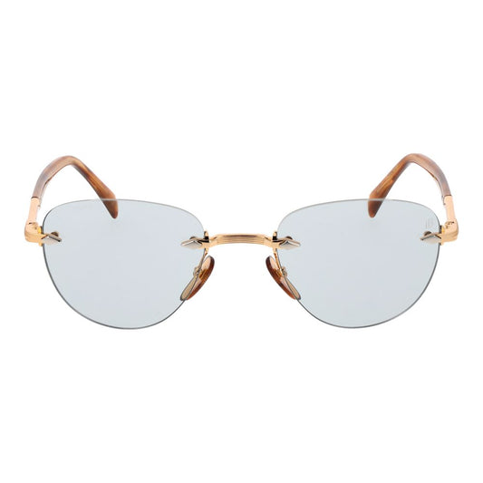 David Beckham Gold Metal Sunglasses