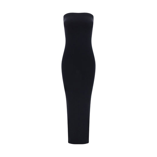 Wolford Black Cotton Cocktail Dress