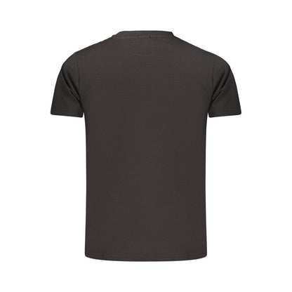 Rifle Black Cotton Men's T-Shirt