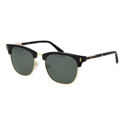 Polaroid Gold Metal Sunglasses