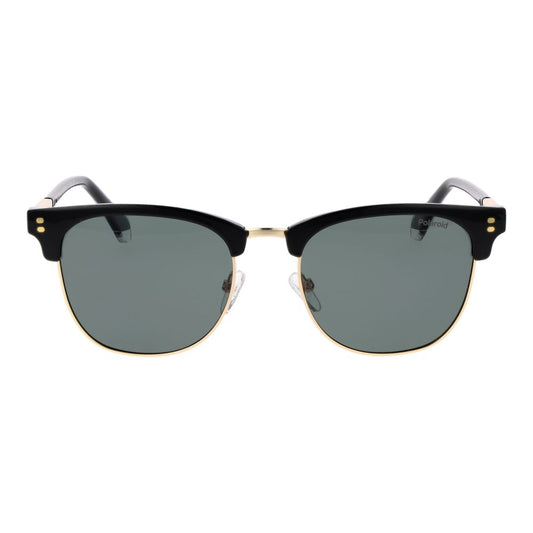 Polaroid Gold Metal Sunglasses