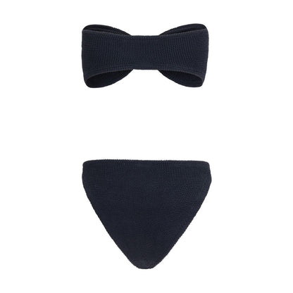 Hunza G Black Polyamide Bikini