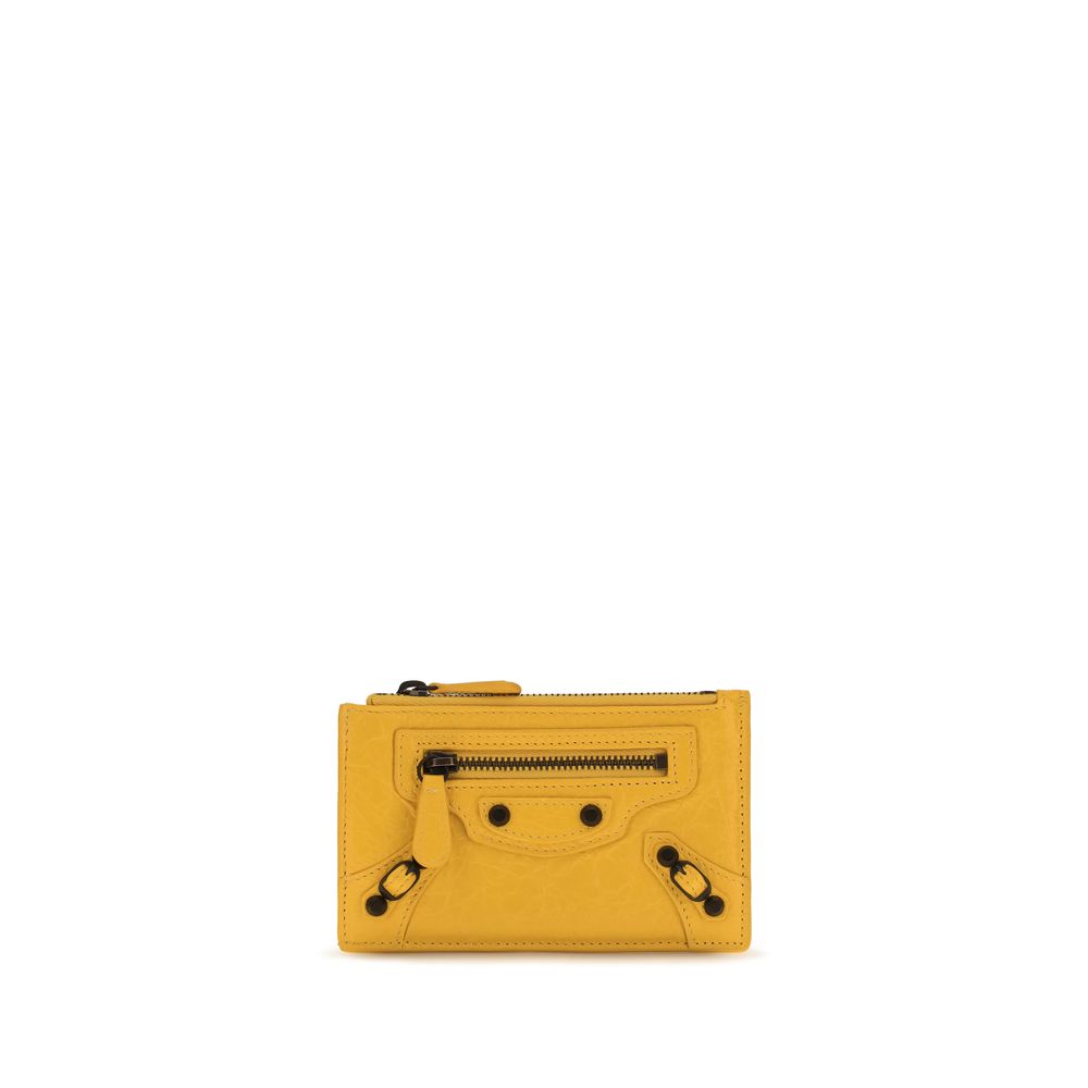 Balenciaga Bicolor Lamb Ovis Aries Aries Wallet