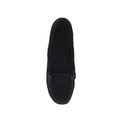 The Row Black Calfskin Flats